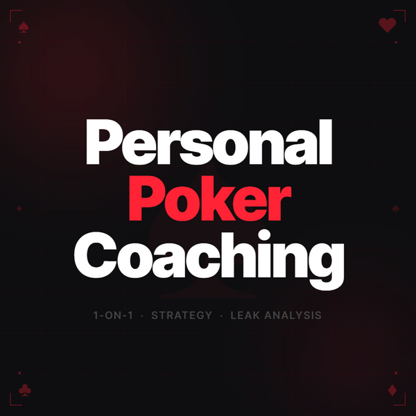 Personal Poker Coaching