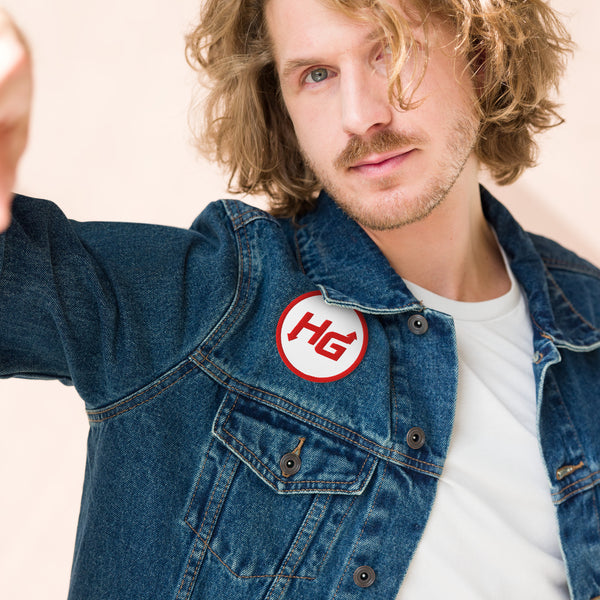 HDGU Embroidered Patches (White Edition)