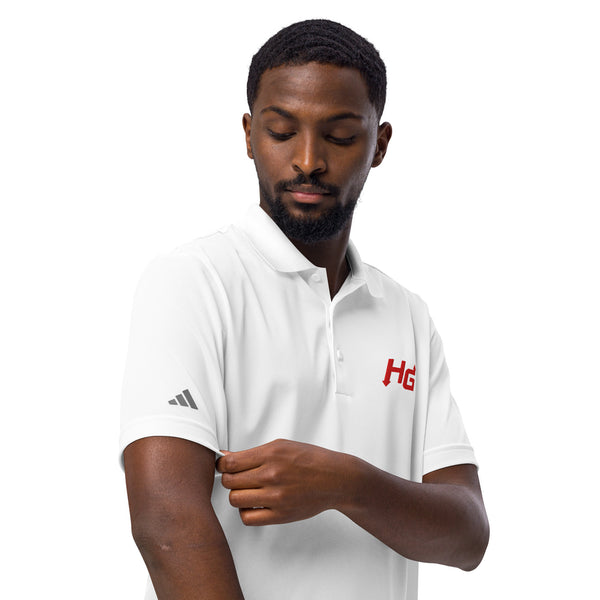 HDGU x Adidas Polo Shirt (White Edition)