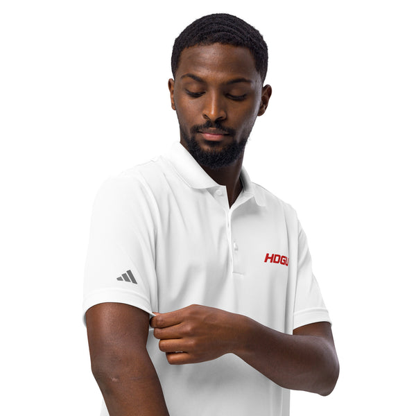 HDGU x Adidas Polo Shirt (Line Logo White Edition)